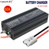 Portable 12V100A Lifepo4 Battery Charger 40A 50A Lithium Battery Charger 60A 85A with Adjustable Voltage and Current Anderson