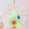 WTEMPO DIY Epoxy Resin Mold Easter Eggs Shaped Design Silicone Mold Home Festive Party Hanging Pendants Making Mold Decoration Silicone Mold