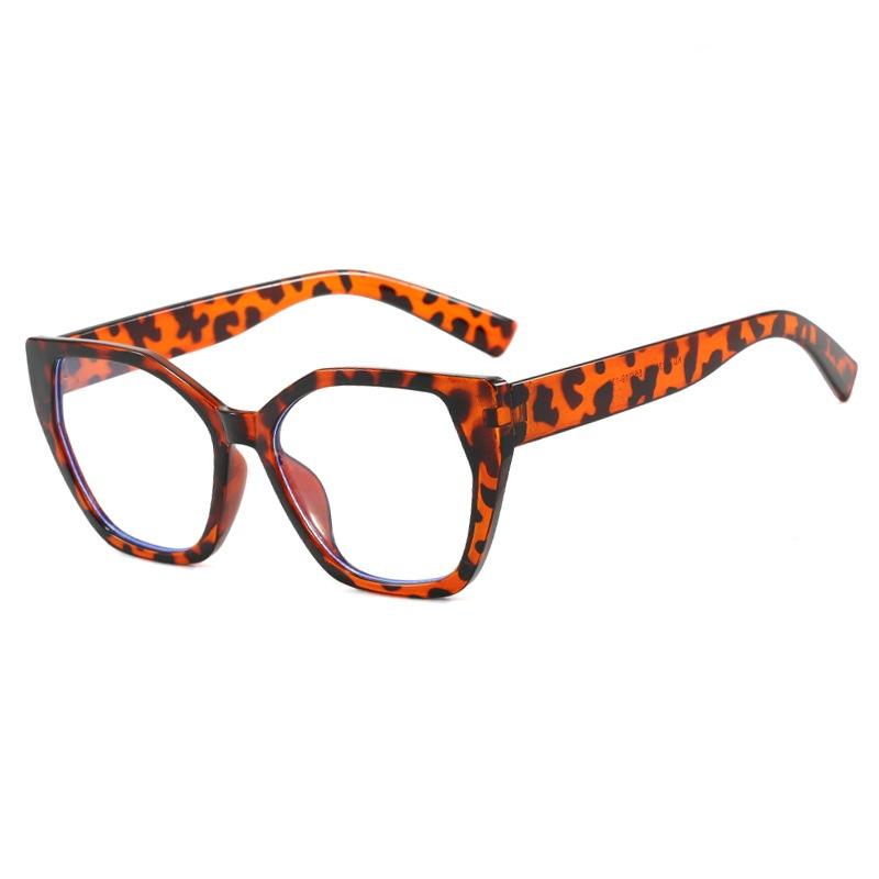 

Latest Vintage Retro Cat Eye Anti Blue Ray Eyeglasses Ins Brand Simple Color Matching Frame Design Versatile Casual Unisex Design Eyeglasses as picture