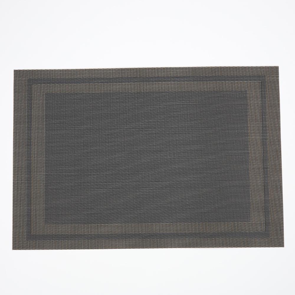 Placemats Set of 4, Heat-Resistant Woven Vinyl Placemat, Non-Slip Washable PVC Table Mat, Easy to Clean Premium Plastic Mats