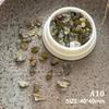 Crystal Stone Nail Accessories 1 Box Mini Colorful Natural Stone Nail Charms Irregular For Diy Nails Decorations