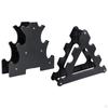 Anti- Dumbbell Holder, 3 Tiers Weight Triangle Rack Tree Shaped Storage Bracket Lifting