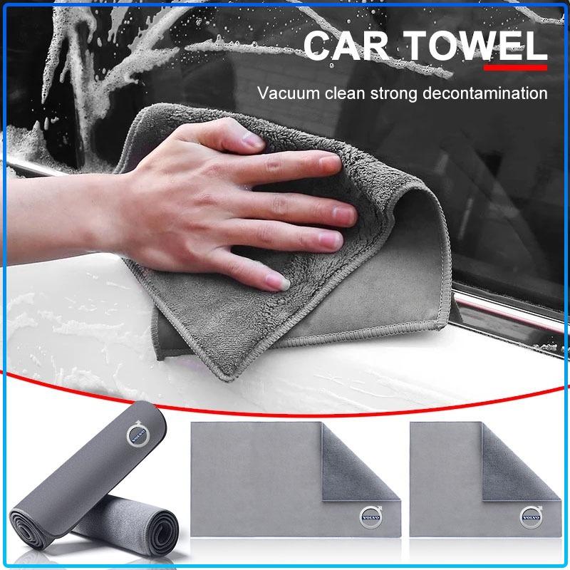 Car Cleaning Soft Brush Car Wash Towel Microfiber Cleaning Rag Cloth Car Goods For Volvo Rdesign XC90 S60 XC60 V70 S80 S40 V50 V40 V60 C30 S70
