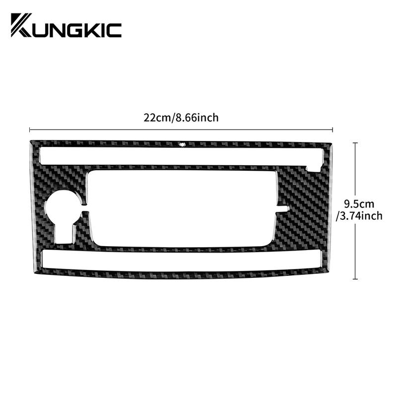 Car Central CD Frame Real Soft Carbon Fiber Sticker For Honda Accord 2013 2014 2015 2016 2017 Interior Trim Accessories.