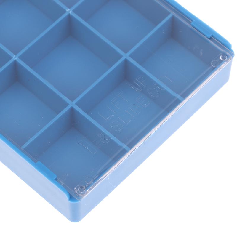 8/18 /24 Grids Watch Parts Storage Box With Lid Watch Repair Tool Organizing For Watchmaker Supplies