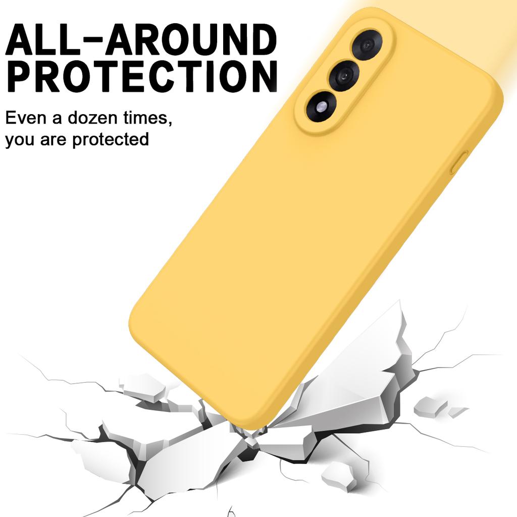 For OnePlus Nord 5 5G Liquid Silicone Case Phone Back Cover with Hand Strap