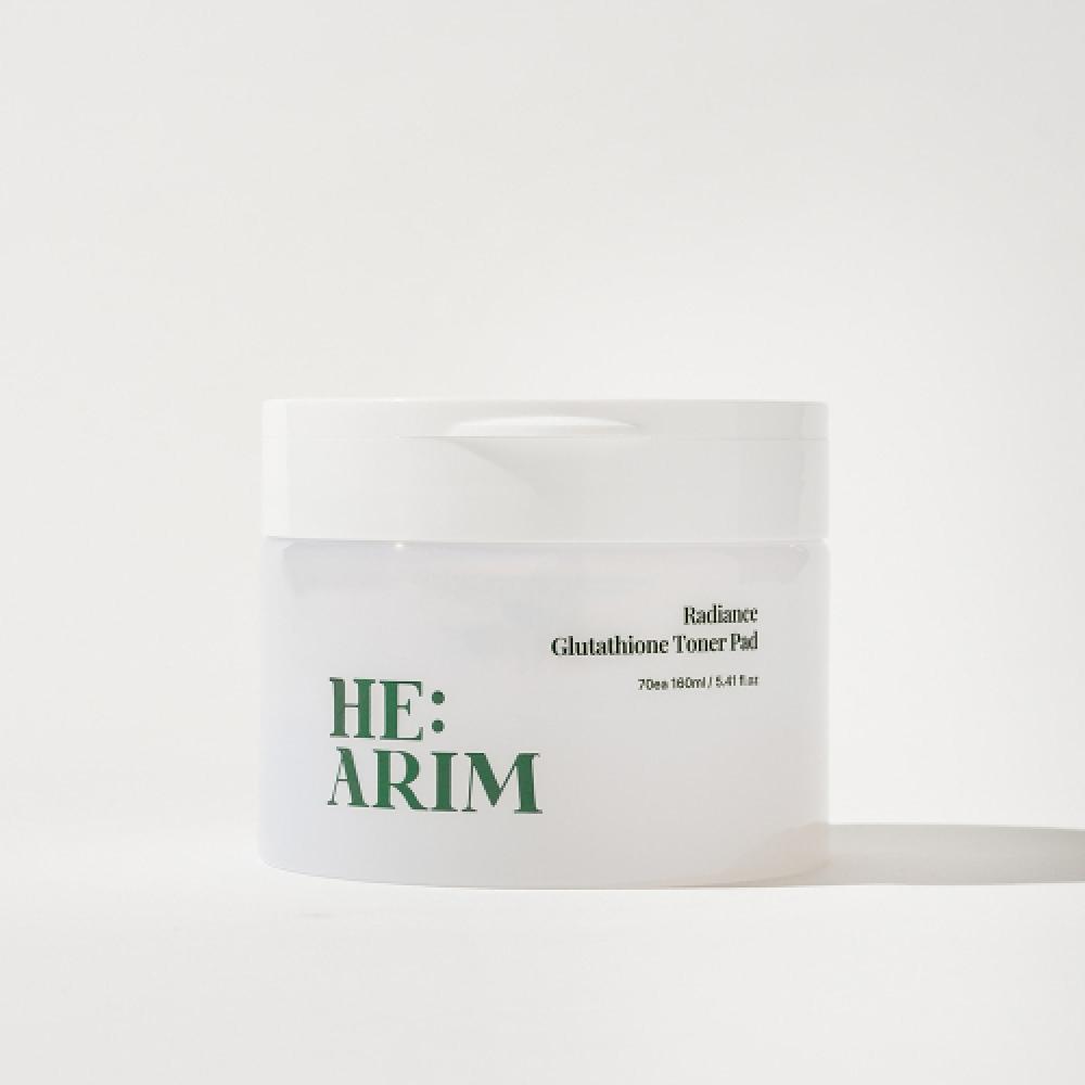 Hearimcosmetic Hearim Radiance Glutathione Toner Pad 160ml 1