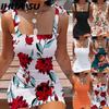 Abiti casual senza maniche primavera estate moda donna