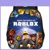 Mochila Escolar Roblox de 15 polegadas, Grande Capacidade, Leve, de Tecido Oxford, Para Crianças