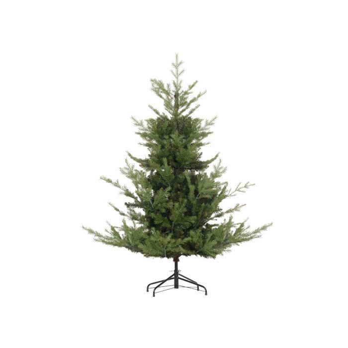 HOMCOM Sapin de Noël artificiel de 180 cm Feuillage dense pour un aspect réaliste Comprend 1942 extrémités de branches Vert