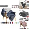 Luxurious Sherpa Flannel Fleece Blanket Soft Plush Warm Thickened Comfort