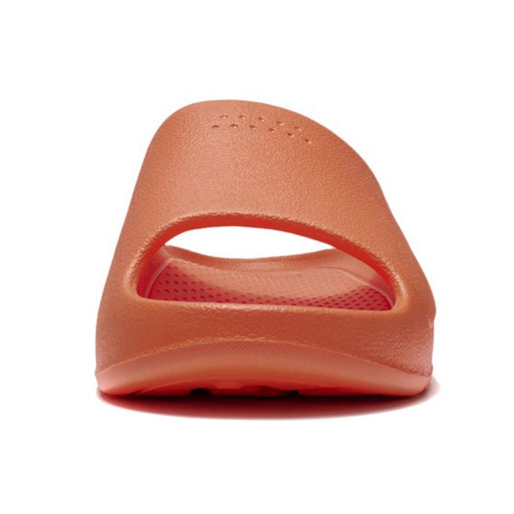 New LiNing Rubber Sole EVA Quiet Slide Slippers Men's Orange AGAS029-2