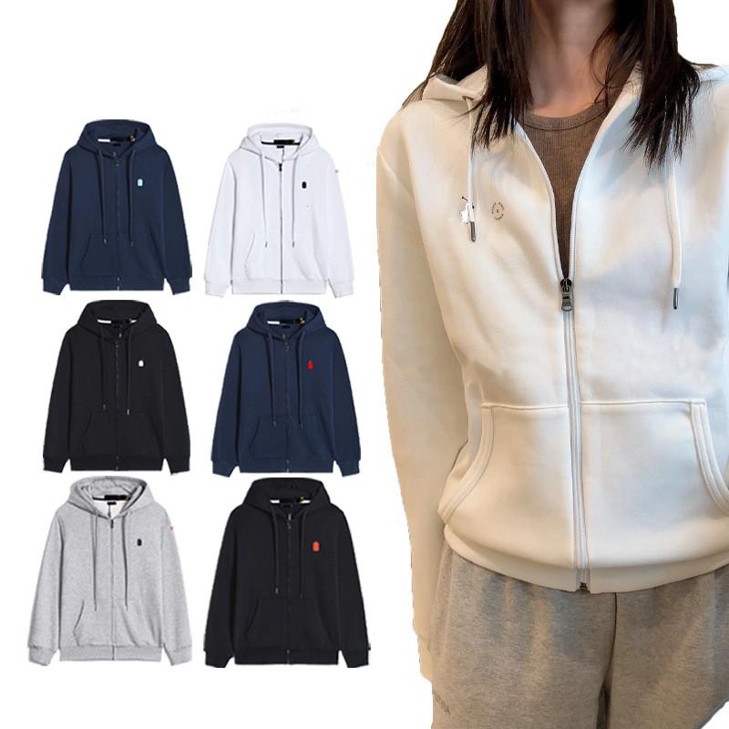 Mens Lightweight Hooded Cotton Sweatshirt Zip-Up Pullover Casual Sportswear Loose Fit