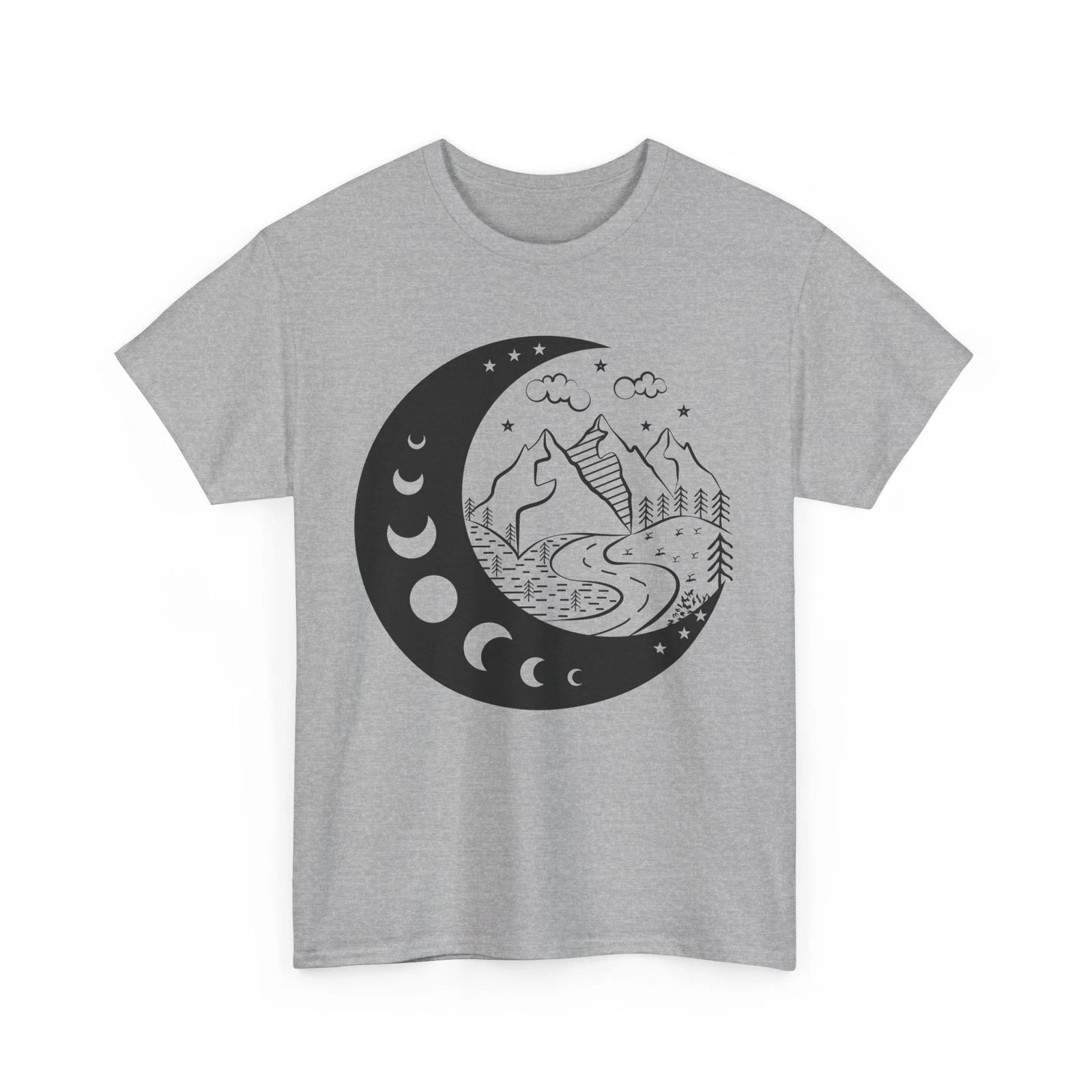 Mountain Sunset T-Shirt | Adventure Hiking Tee | Nature Lover Shirt XL