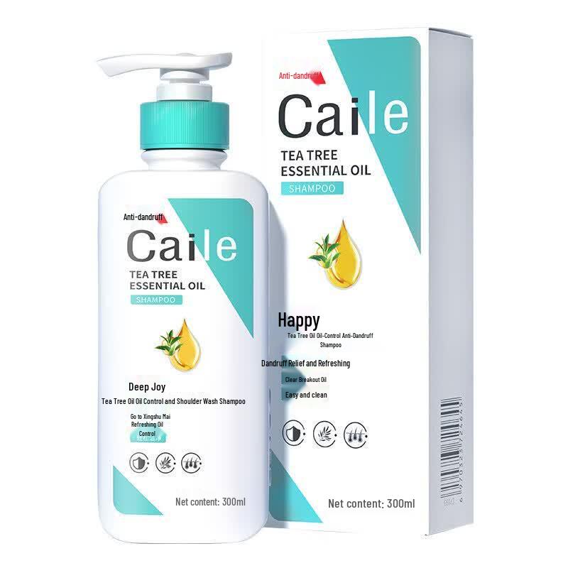 Cailiao Tea Tree Essence Oil Control Shower Gel