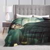 Warm Soft Blankets Camping Stiles Stilinski Throw Blanket  Flannel Bedspread For Couch Bed Funny Sofa Bed Cover