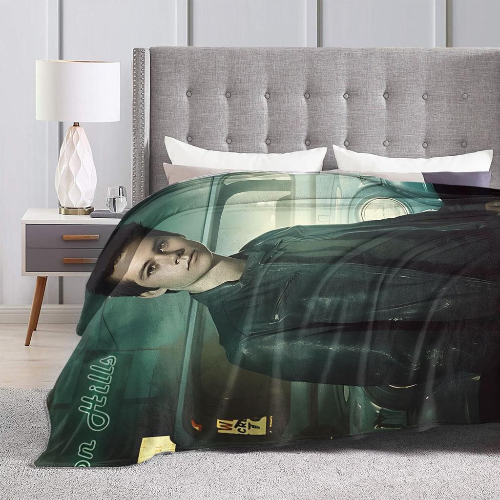 Warm Soft Blankets Camping Stiles Stilinski Throw Blanket  Flannel Bedspread For Couch Bed Funny Sofa Bed Cover