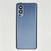 A+++ Per OnePlus Nord 2 5G Copertura Batteria in Vetro Sportellino Posteriore Rigido Pannello Alloggiamento Posteriore + Adesivo + Lente Fotocamera