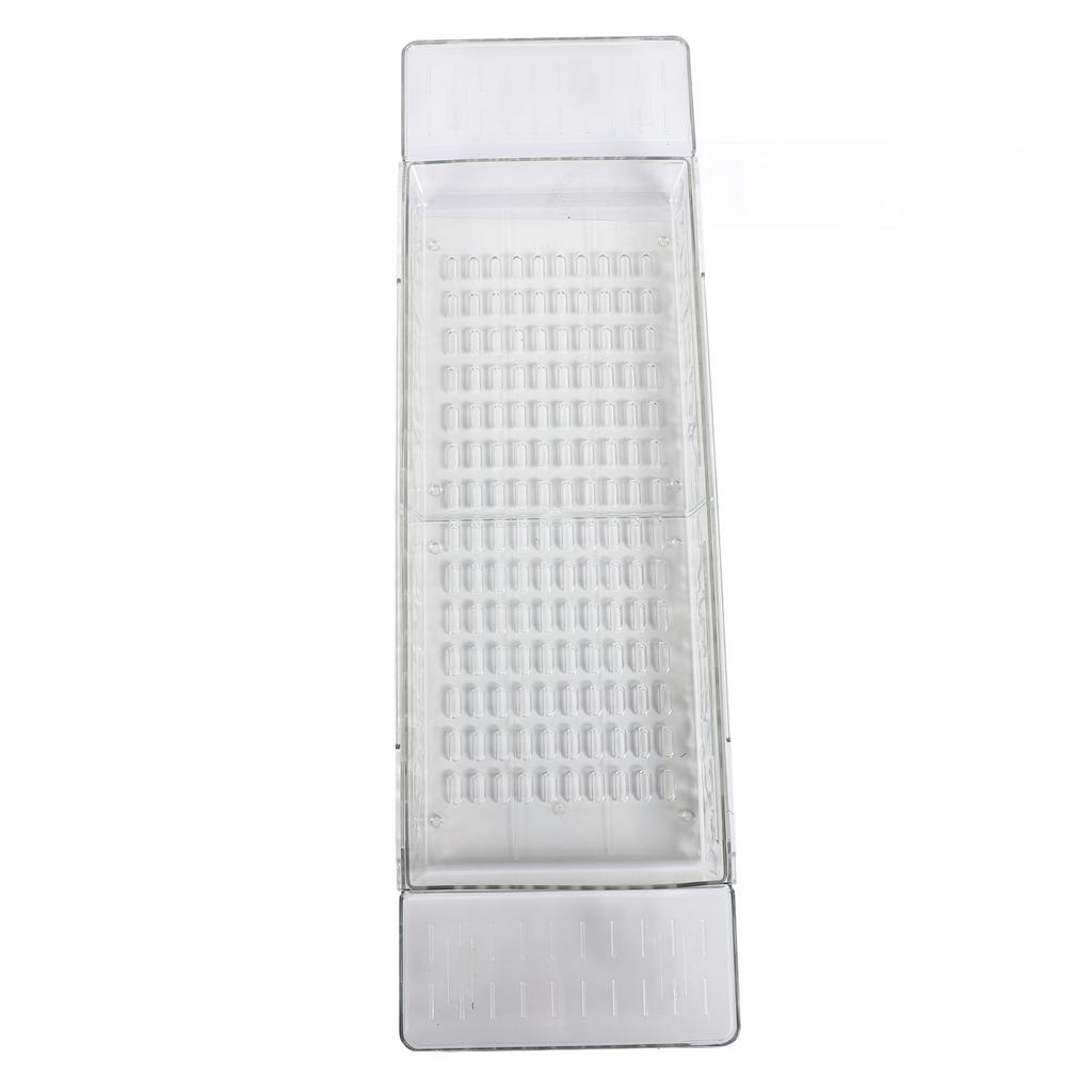 Bathtub Tray Multifunctional Drain Bath Shelf PET Retractable Bathtub Storage Rack for Bathroom