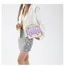 Chic Colorful 2024 Fashion Small Shoulder Bag Women's Texture Handbag Street Style