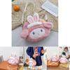 Meleedy Cute Rabbit Plush Toy Backpack