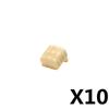 Military Building Blocks Accessories Military Backpack Color Printed  Coat Camouflage Body Armor Gift Boy Toy Mini Bricks
