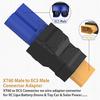 XT60M XT60FE EC5 Power Coupler with ABS Shell for Battery Systems, Charging Equipment, and Electronic Controller Hardware Design