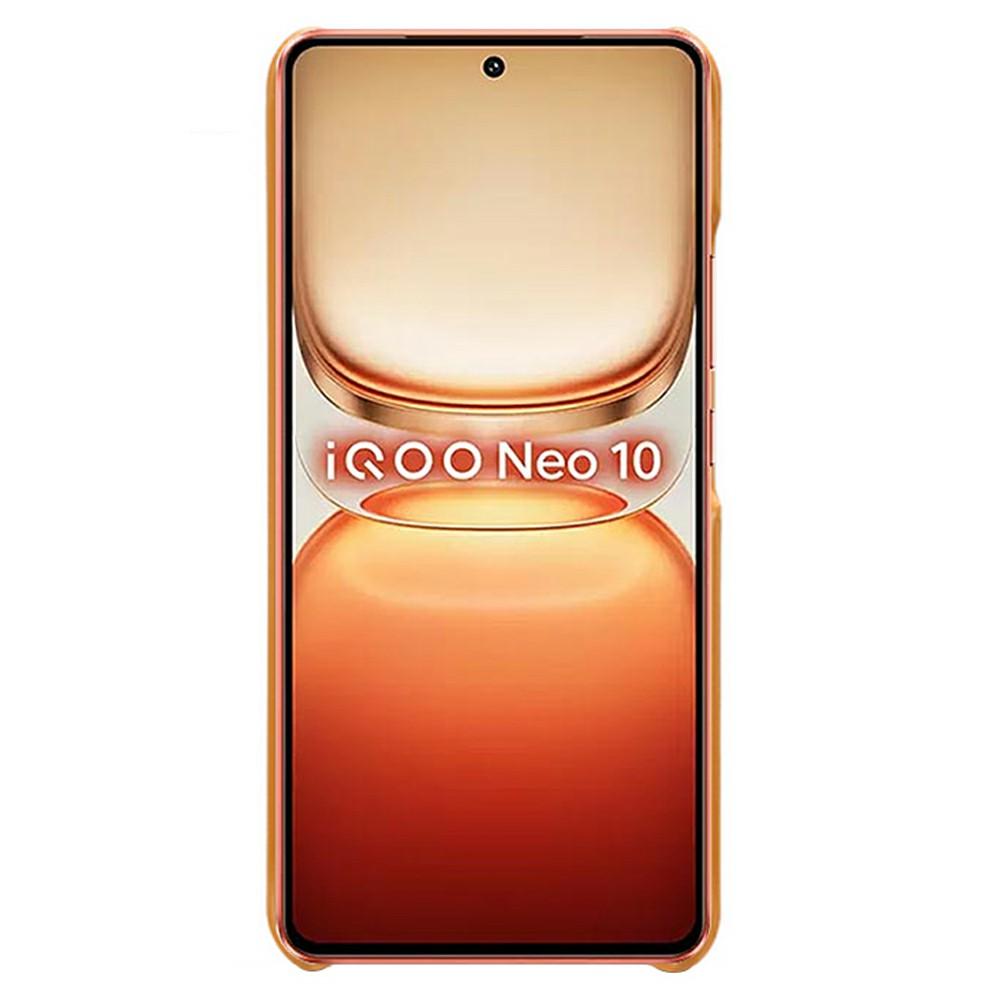 For Vivo iQOO Neo10 5G Case Dual Card Slots PU Leather+Hard PC Phone Cover