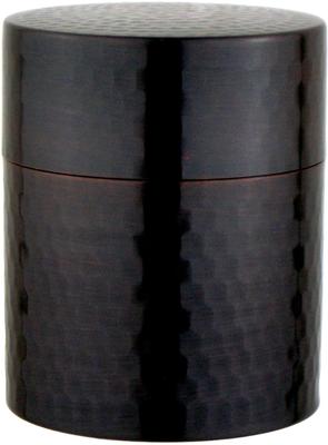 Nagao Pure Copper Tea Caddy Canister Large Diameter X Height 11cm Boxed SECCHU Made In Japan 9.0