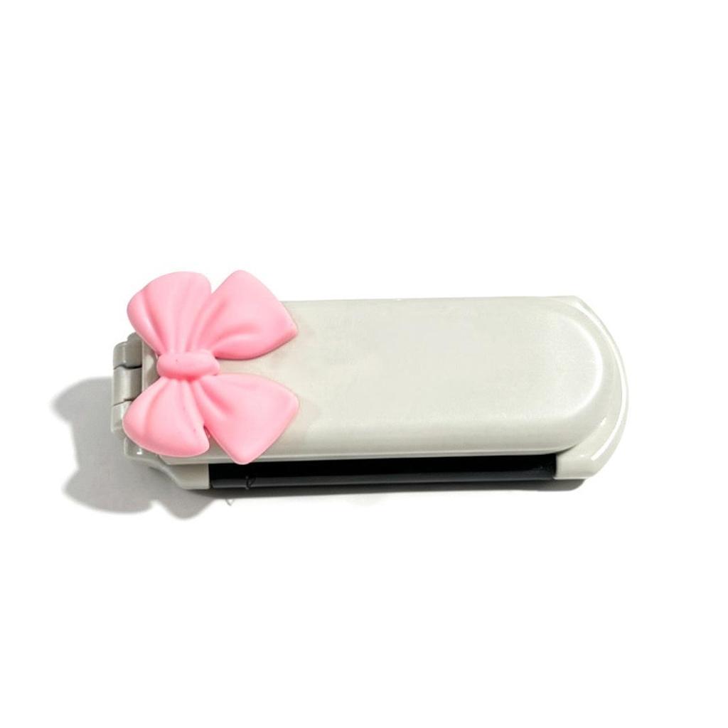 Portable Folding Airbag Cushion Comb with Mirror - Massage & Hairdressing Tool