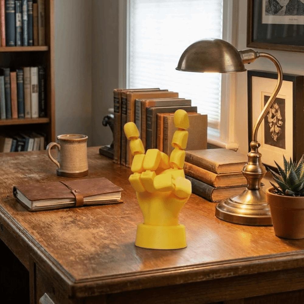 Novelty 3D Printed Hand Model Unique Movable Joint Hand Articulated Hand Model Friends Gift