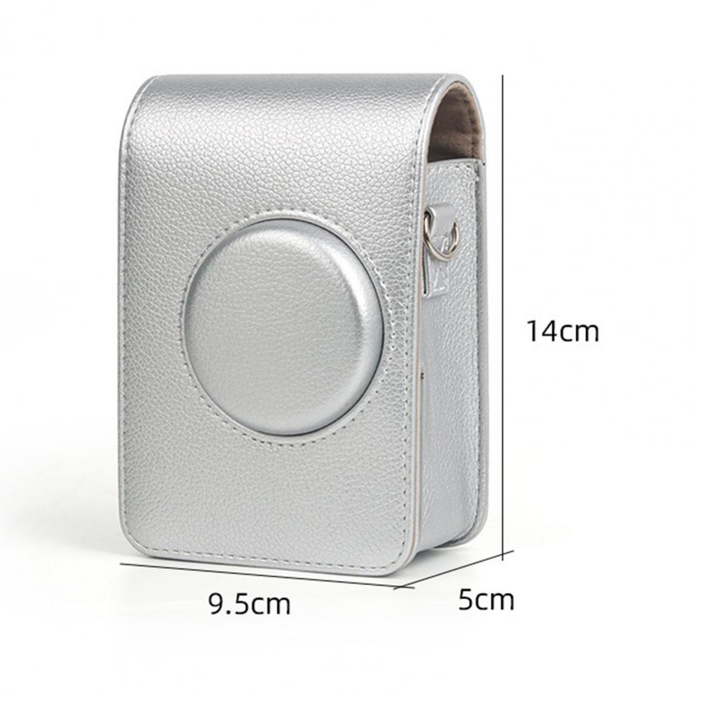 Vintage Camera Storage Case Dustproof Soft Interior Precise Hole Positioning Protective Camera Case for Mini EVO