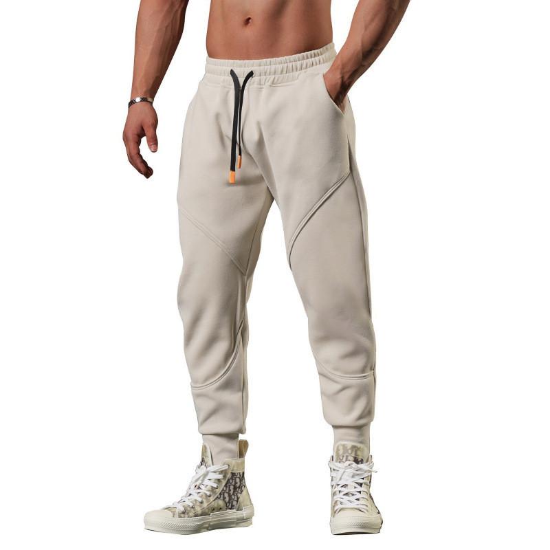 Sport Casual Pants Men With Stretch Fabric For Running And Gym Training