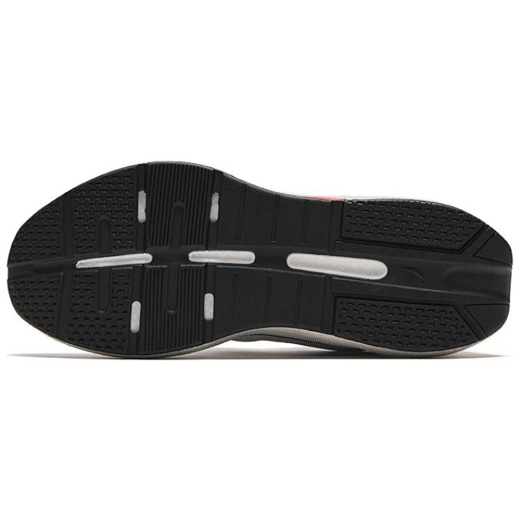 Anta Ruan Lian Pro Shock Absorbing Wear Resistant Non Slip Low Top Running Shoes Men sneaker White Black 112427780-4