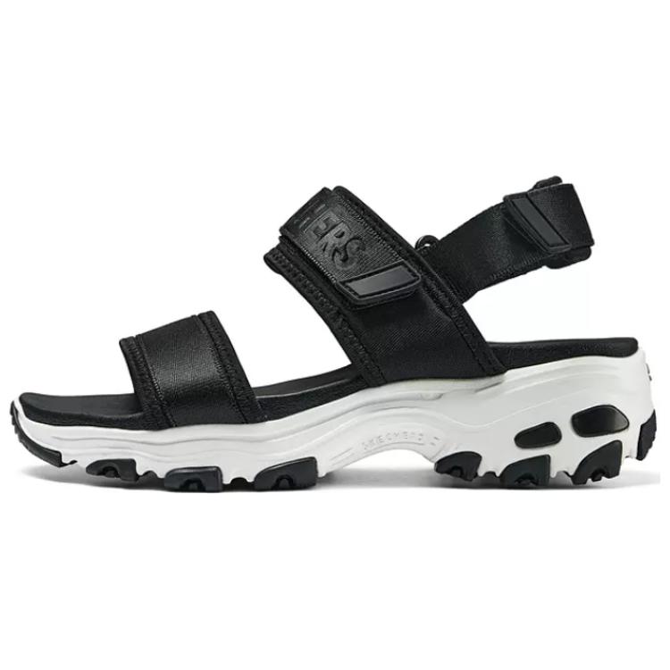 Skechers Повседневные дышащие пляжные сандалии Женские сандалии Черный 119853-BLK 37