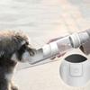 Plastic Dog Water Bottle Leakage Proof Dog Feeder Bowl Dispenser  Travel