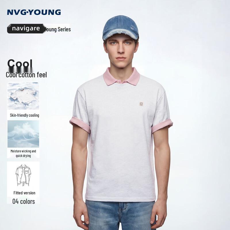 NVG·YOUNG Men s Cooling Short Sleeve T-Shirt L