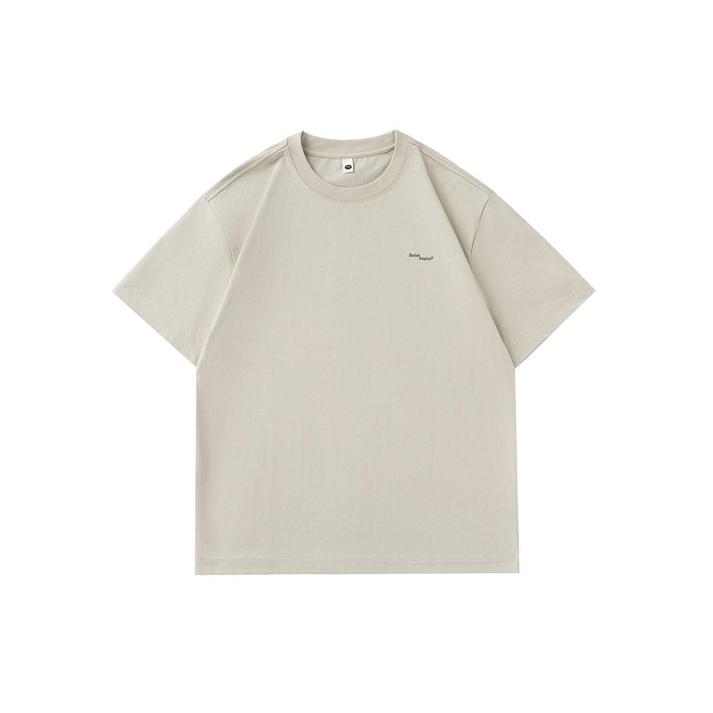 Trendy Plain Color Cool Touch Round Neck Loose Japanese Style Men s T-Shirt - Summer 2026 Collection 4XL