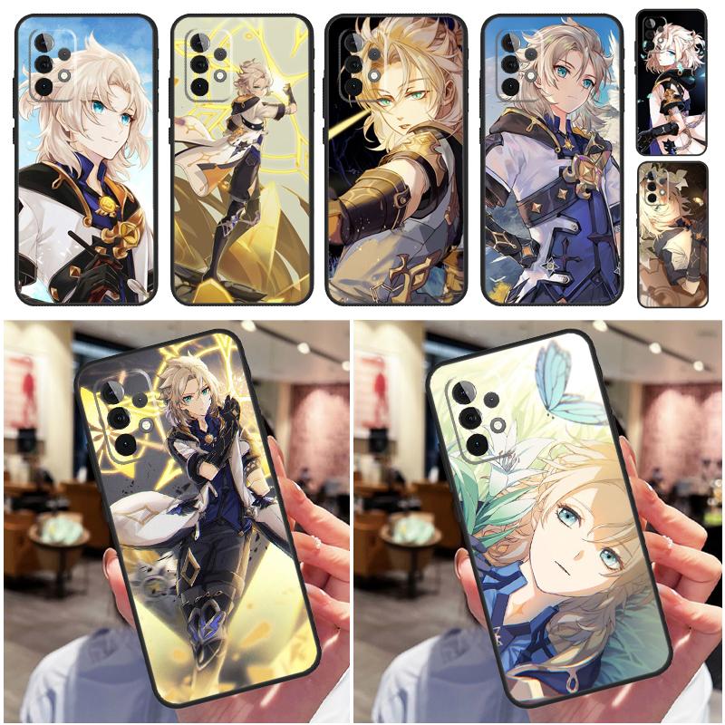 Albedo Genshin Impact For Samsung Galaxy A06 A05 A36 A26 A16 A54 A34 A14 A22 A32 A52 A55 A35 A15 A53 A13 A56 Case