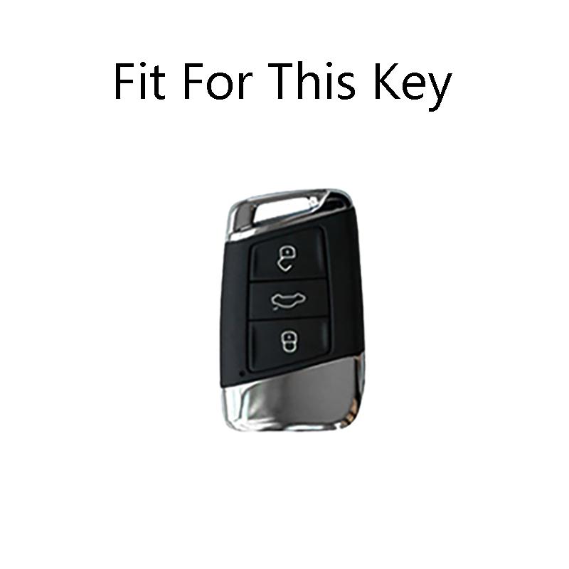 New Fashion Tpu Car Remote Key Case Cover Shell For Vw Volkswagen Passat B8 Magotan For Skoda Kodiaq Superb A7 Smart Keyless