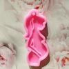 5 Pcs Pregnant Mother Keychain Epoxy Resin Mold Handmade Women Mom Pendants Silicone Mould DIY Crafts Jewelry Necklace