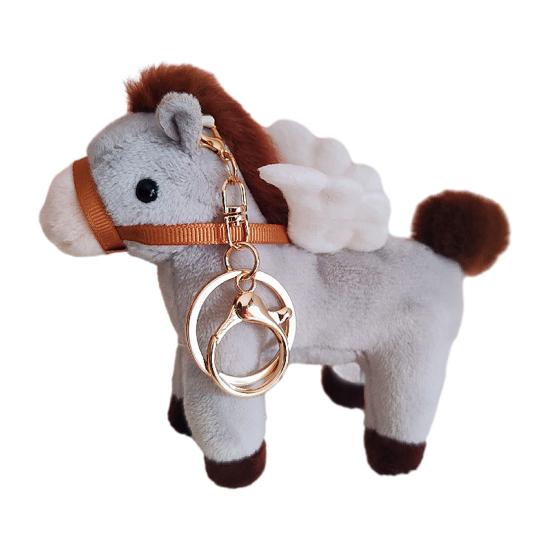 Huggable Pony Plush Toy for Kids Soft Stuffed Animal for Bedtime & Cuddling Realistic Spotty Horse Doll Gift for Children Toddlers