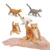 Pet Cat Model Pvc Decorative Animal Figurine For Kids Home Decor
