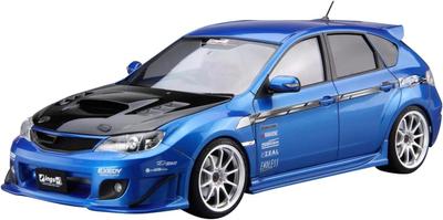 Aoshima Bunka Kyozai The Tuned Car Series Subaru ings GRB Impreza WRX STI Plastic Model 1/24 Nr. 35 '07 (Auto)