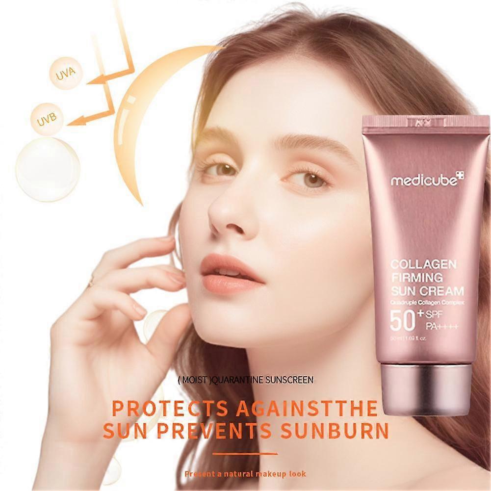 MEDICUBE Collagen Firming Sun Cream 1.69oz / 50ml Renewal SPF50+PA++++