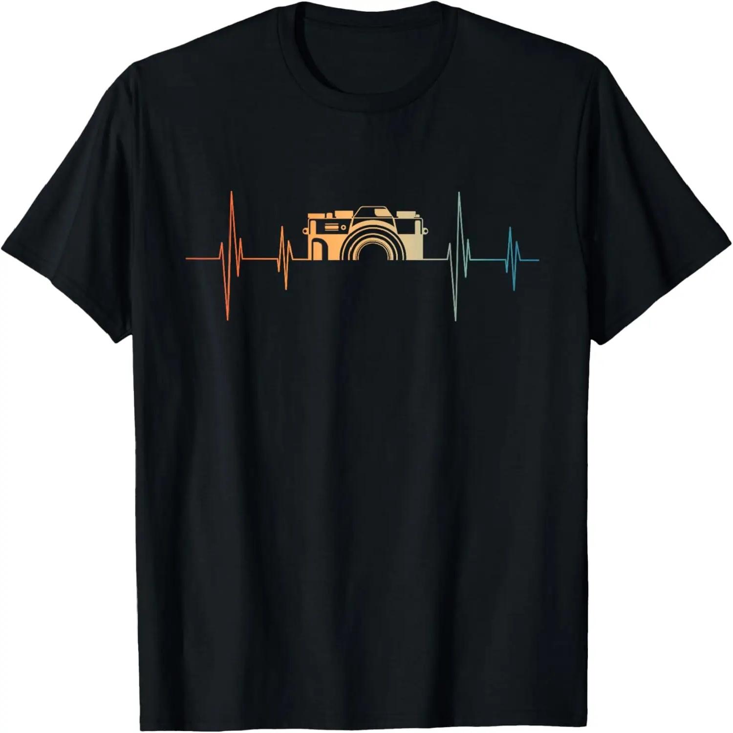 Photographer Never Underestimate An Old Man With A Camera T-Shirt S чёрный