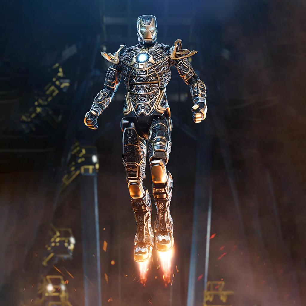 HiPlay Medium Moving Toys ZDTOYS Iron Man MK41 Blackbone Movable Figure Painted Finished Product 1/10