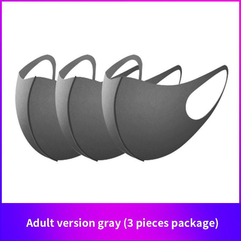 3pcs 3D Ultra-thin Breathable Dustproof Mouth Mask Anti-Dust Haze Flu Allergy Protection Face Masks