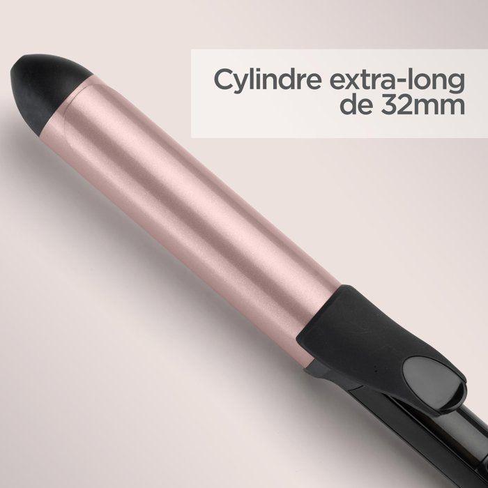 Boucleur 32mm - BABYLISS - C452E - Quartz céramique - Boucles souples - 6 températures