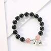 Fairy Daisy Popcorn Beaded Bracelet - Women's Elegant Handcrafted Jewelry